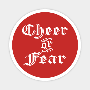 Cheer or Fear Belsnickel is Here Funny Christmas The Office Fan Dwight Magnet